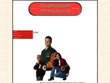 Tablet Screenshot of embroiderywholesale.com